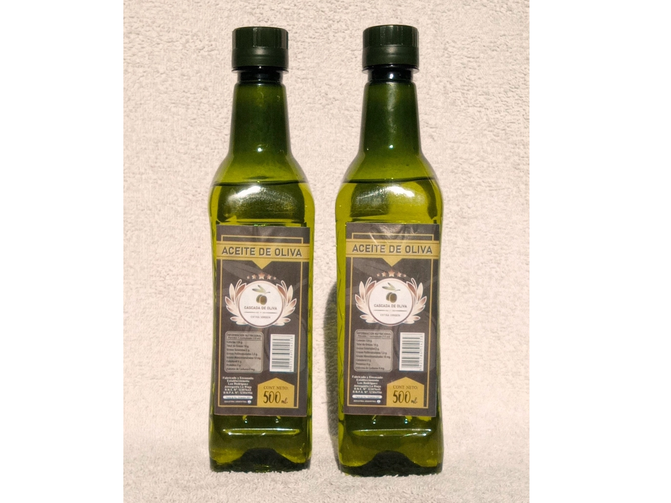 Aceite de Oliva Extra Virgen por 500 ml (La Rioja)