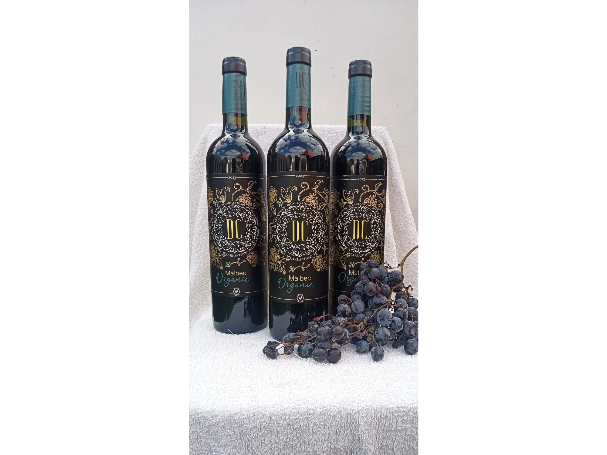 Vino Malbec Orgánico Certificado por 750cc