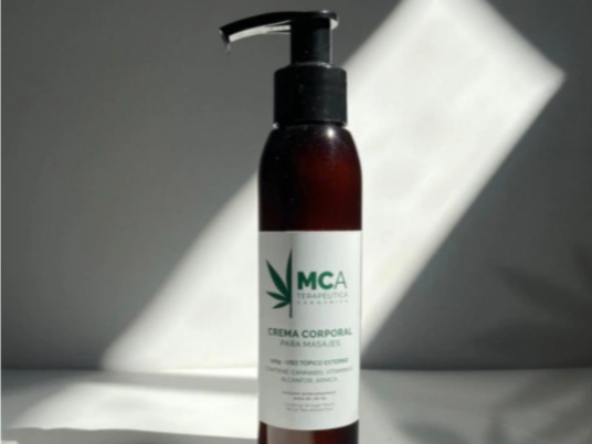 Crema corporal para masajes 120g