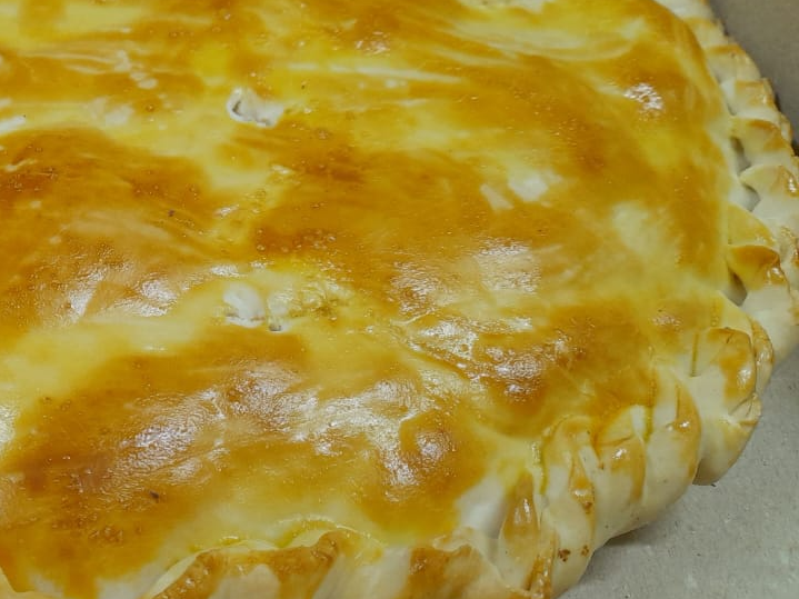 Media tarta de verdura