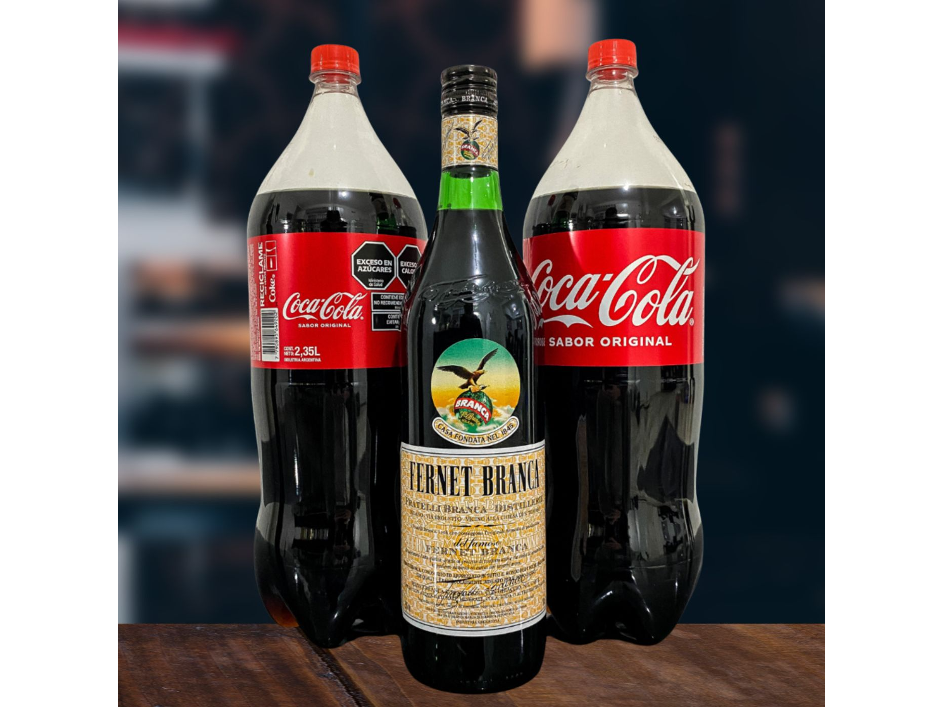 COMBO (BRANCA 750ml + 2 COCA 2.25)