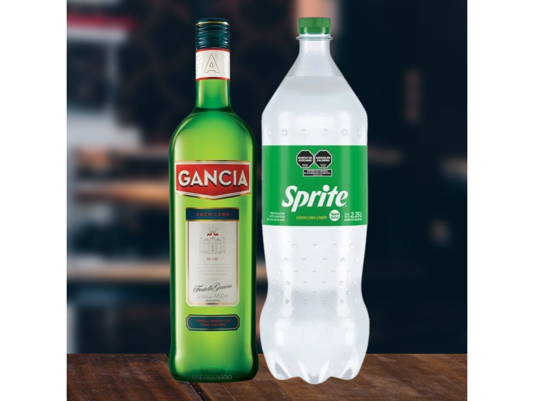 COMBO (GANCIA 950ml + SPRITE 2.25)