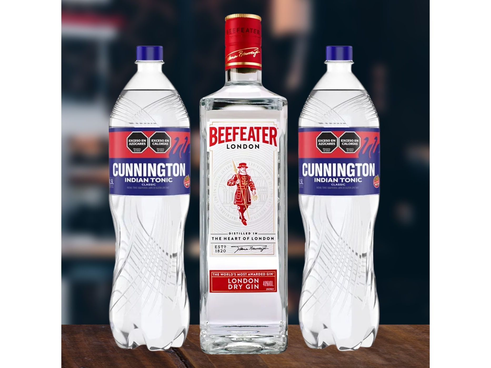 COMBO (BEEFEATER 750ml + 2 TONICAS)