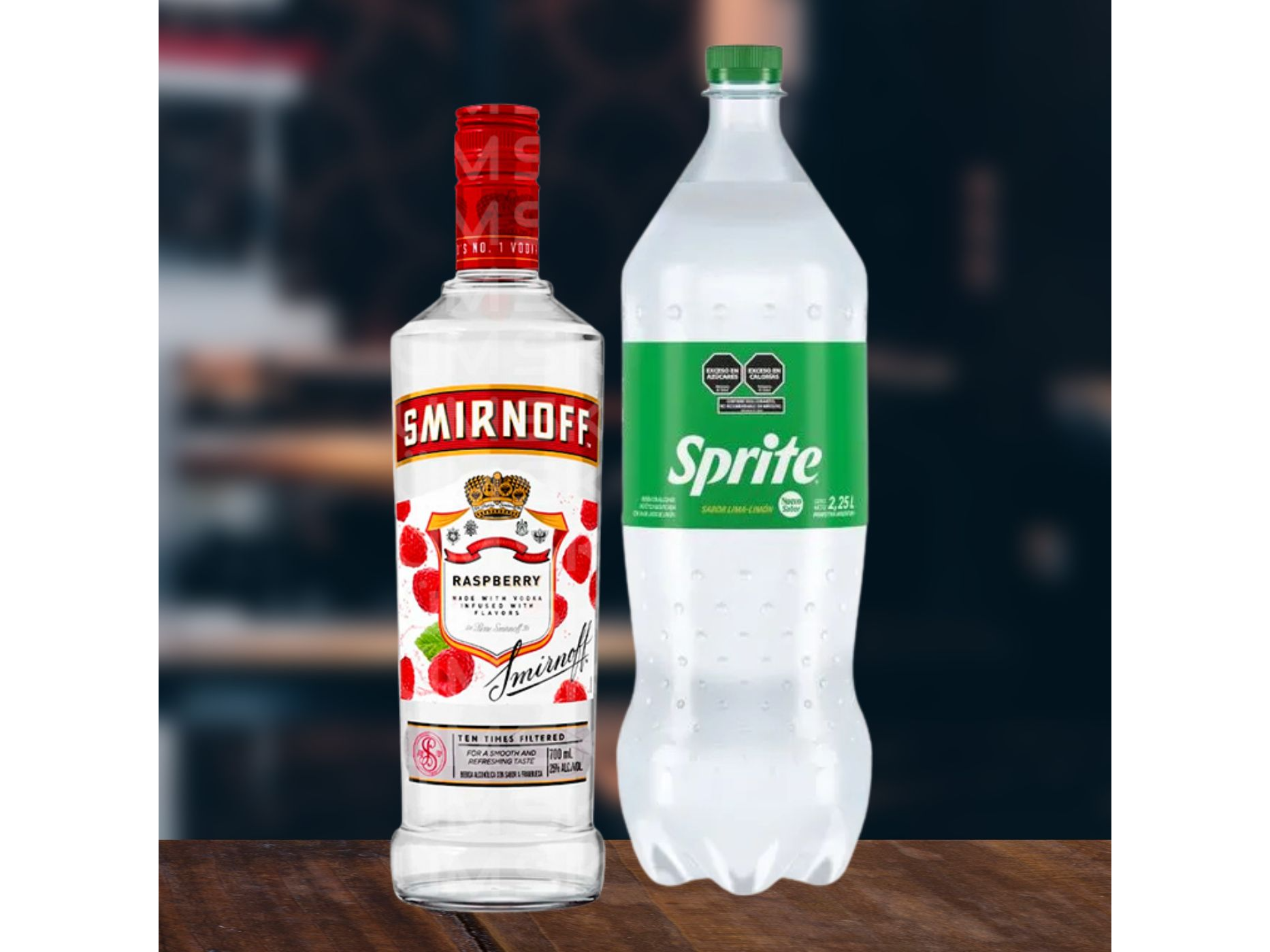 COMBO (SMIRNOFF SABORIZADO + 1 SPRITE 2.25)