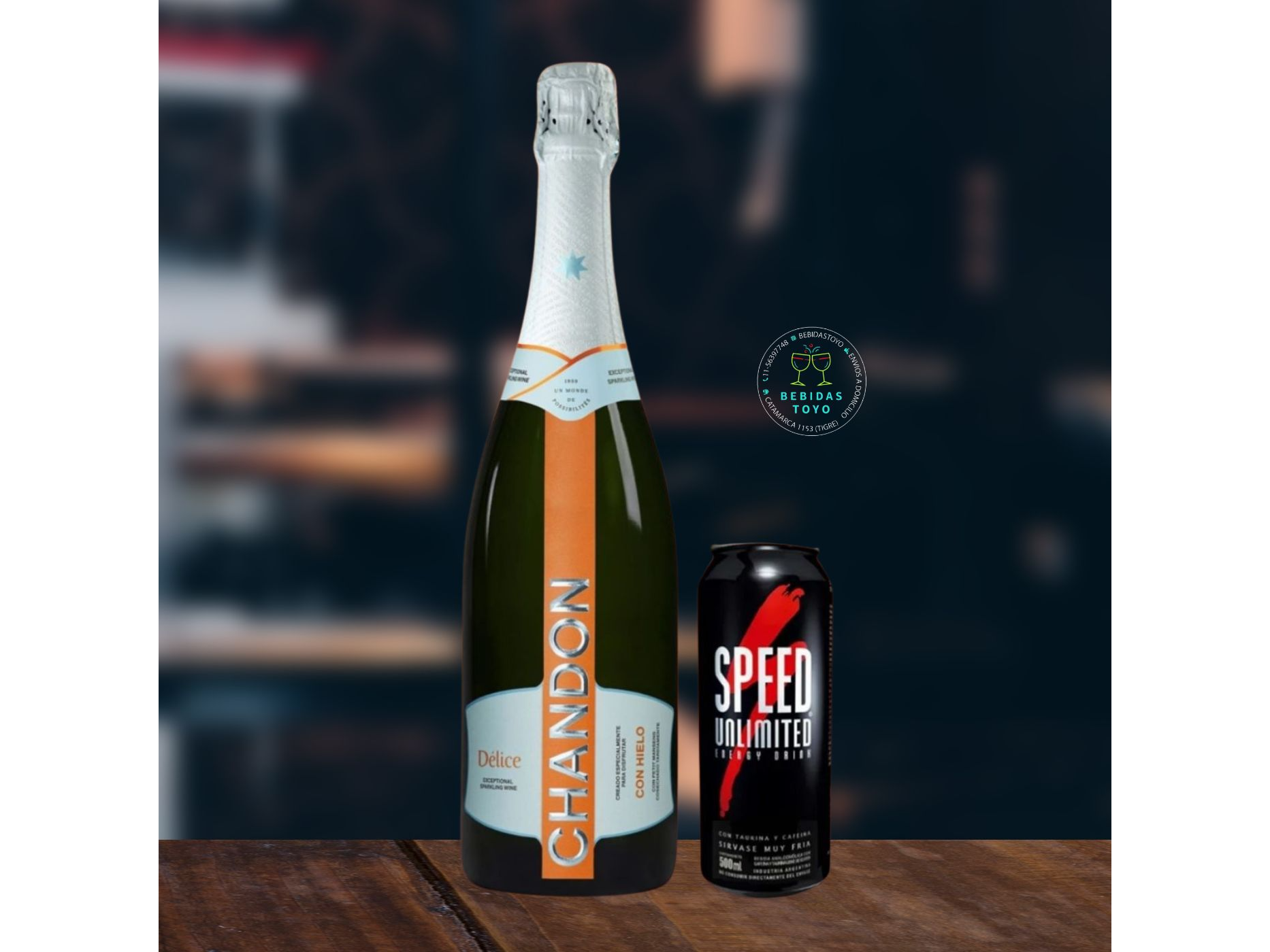 COMBO (CHANDON + SPEED XL) de Bebidastoyo