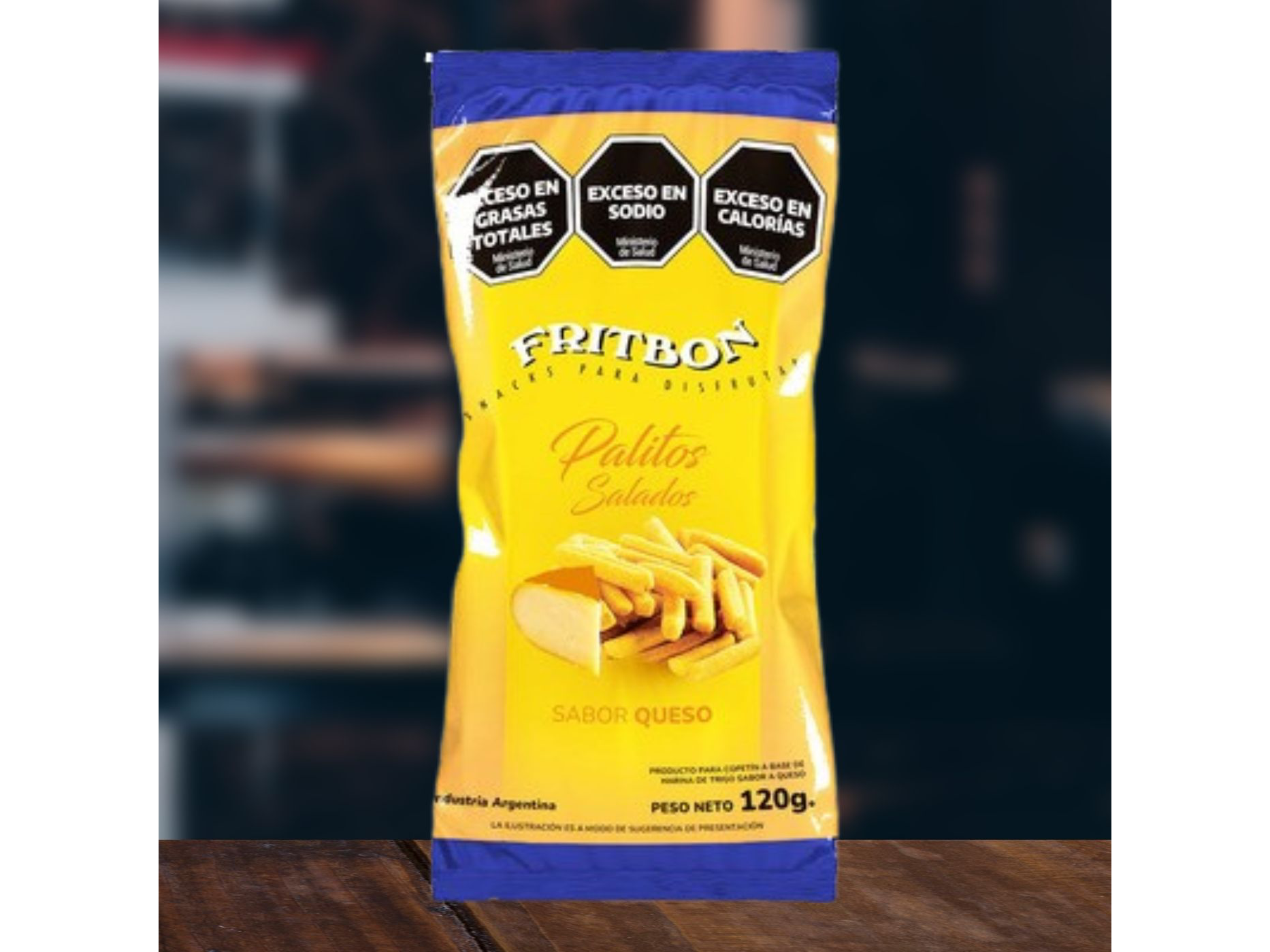 PALITOS FRITBOM SABOR QUESO 120g