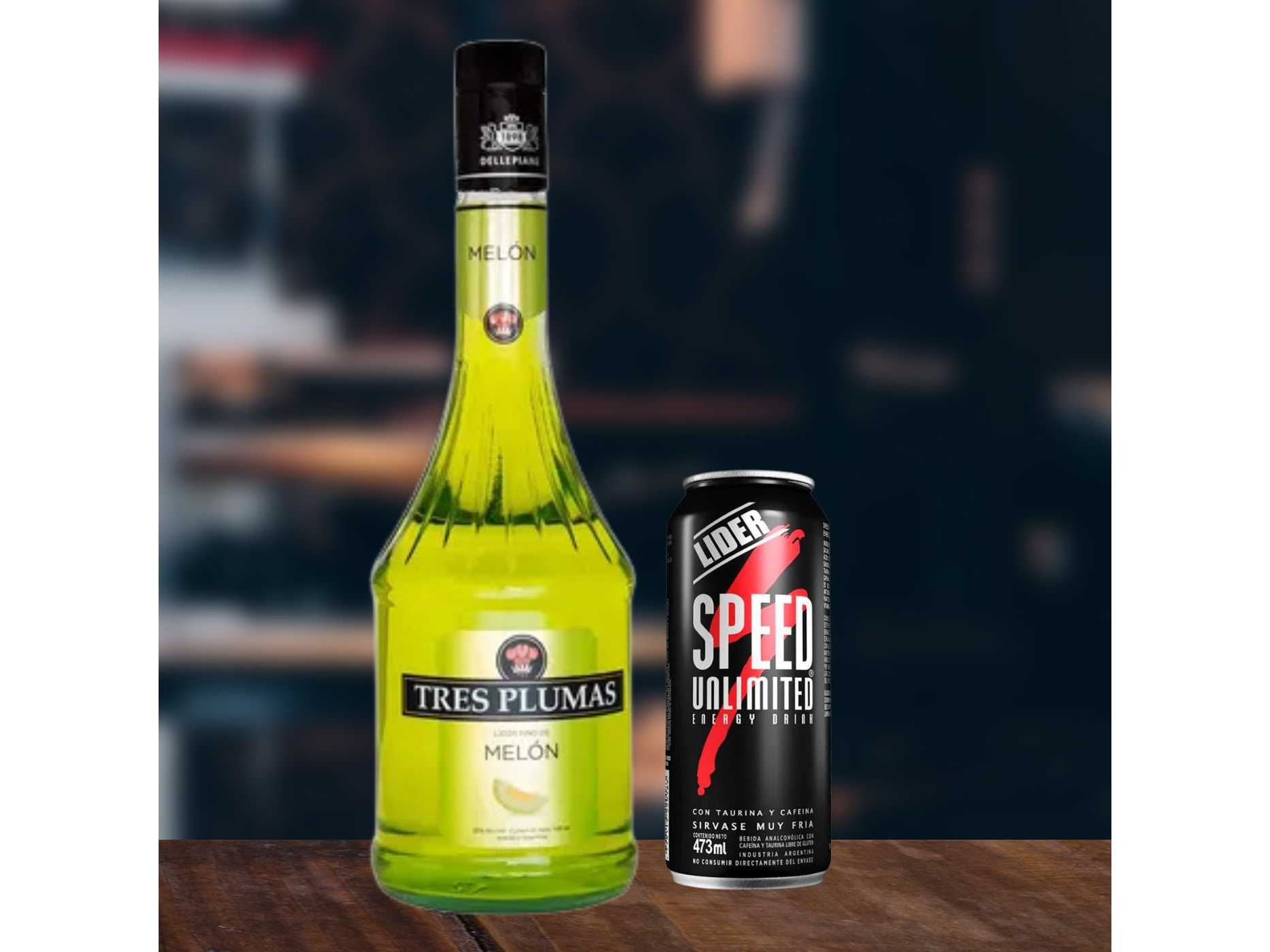 COMBO (LICOR DE MELON 700ml + SPEED XL)