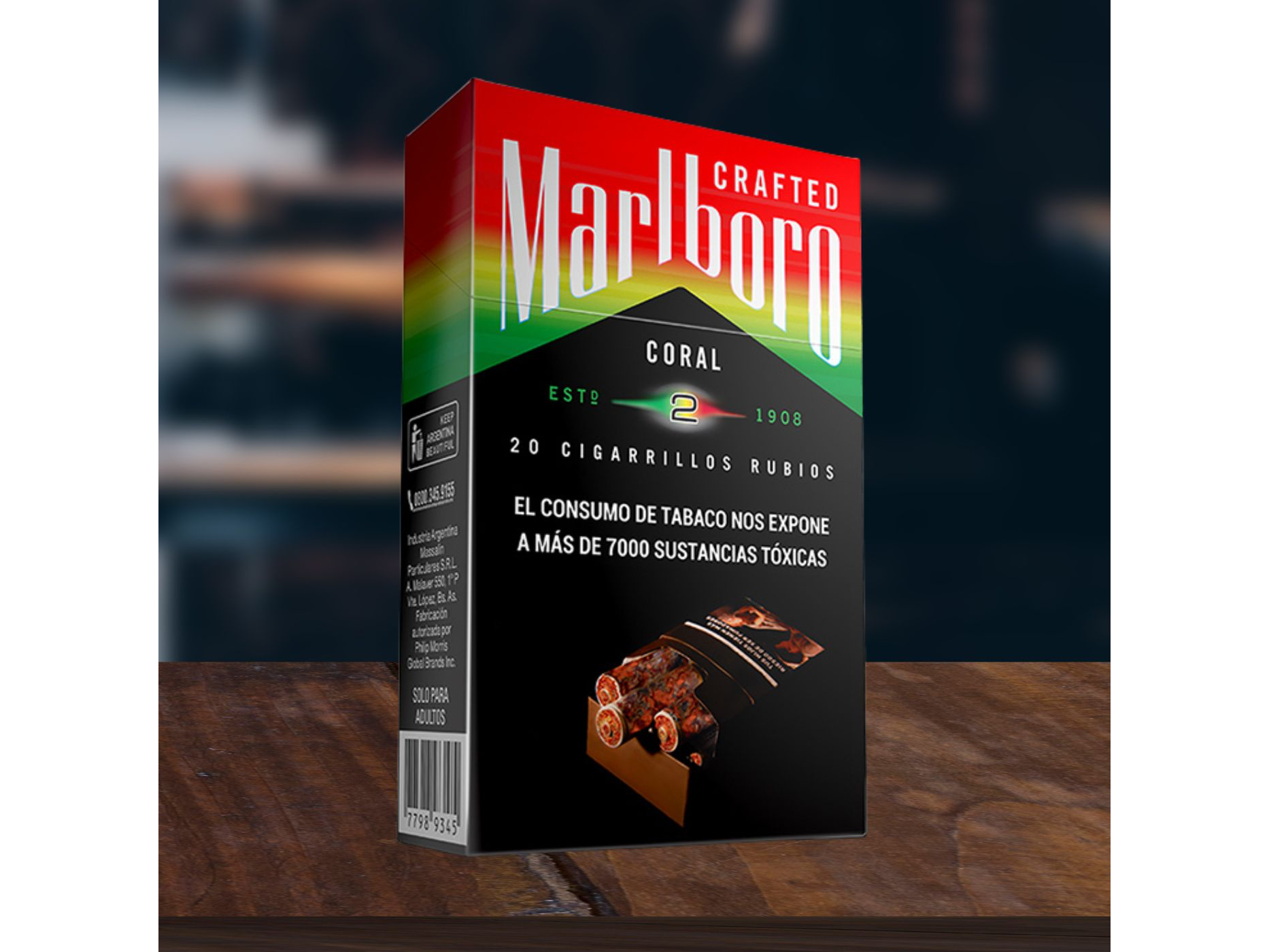 MARLBORO CRAFTED CORAL BOX x20
