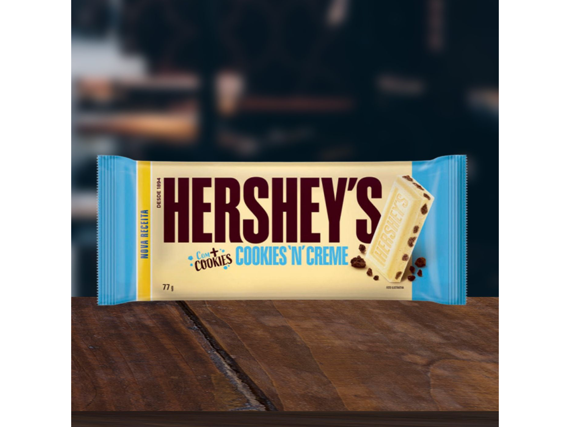 HERSHEY'S COOKIES AND CREAM 77g