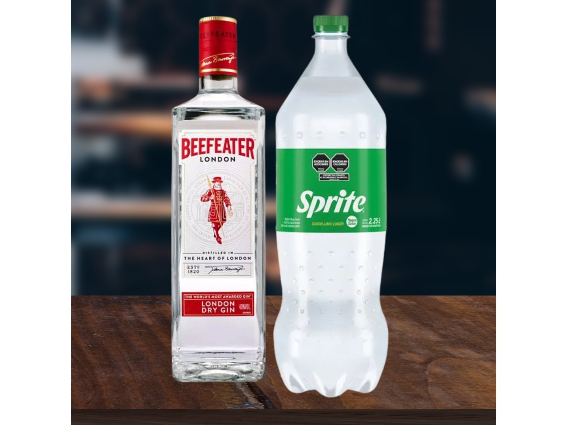 COMBO (BEEFEATER + SPRITE 2.25)