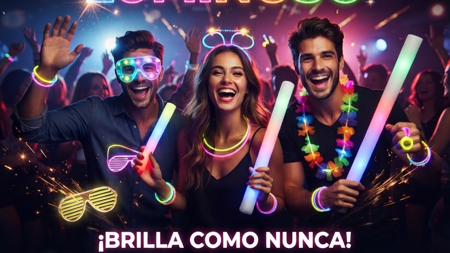 COTILLÓN LUMINOSO