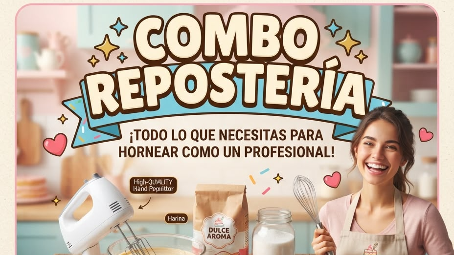 COMBO REPOSTERÍA