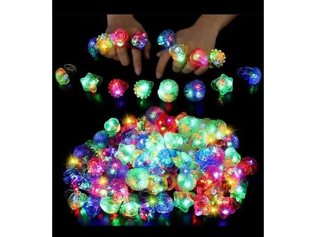 Anillos Luminosos LED (x10 Unidades)