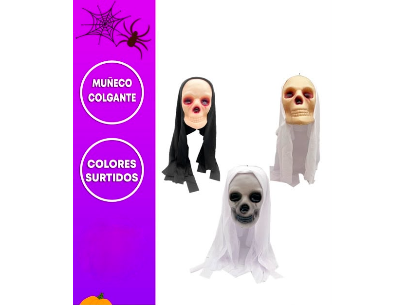 Muñeco Colgante Calavera