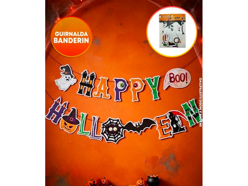 Guirnalda Happy Halloween