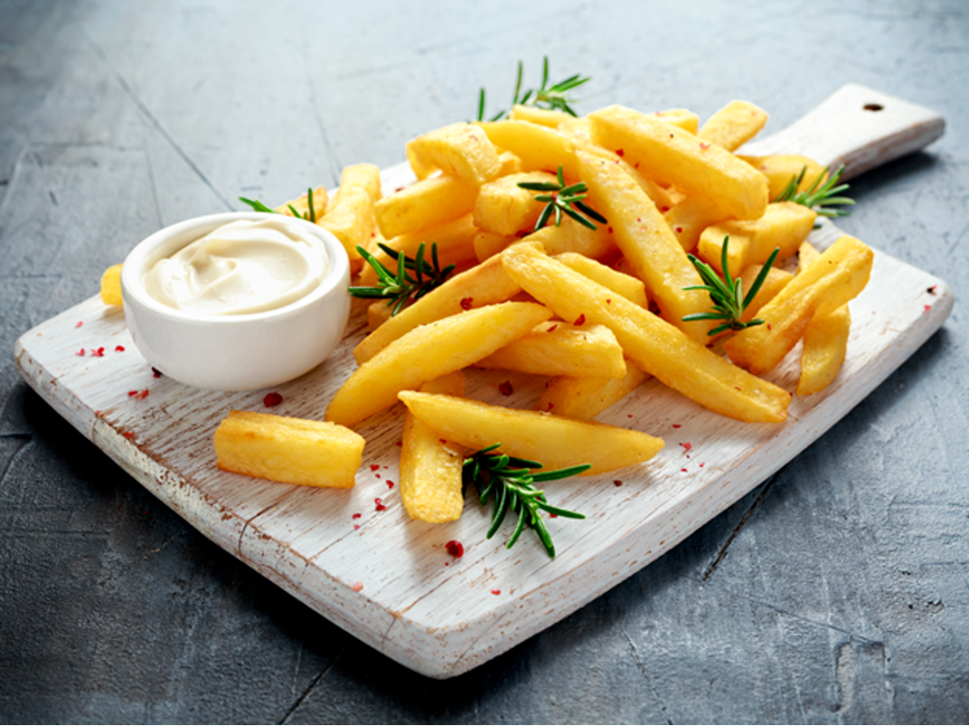 PAPAS GRANDES "PANCETA Y CEBOLLA"