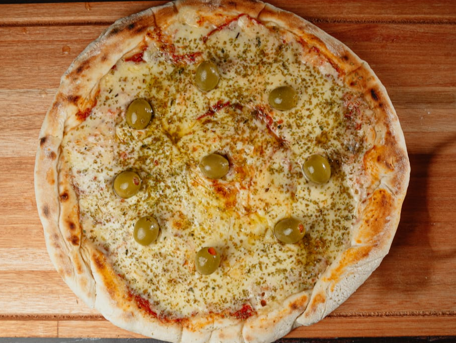 2 PIZZAS MOZZARELLA 8 PORC.