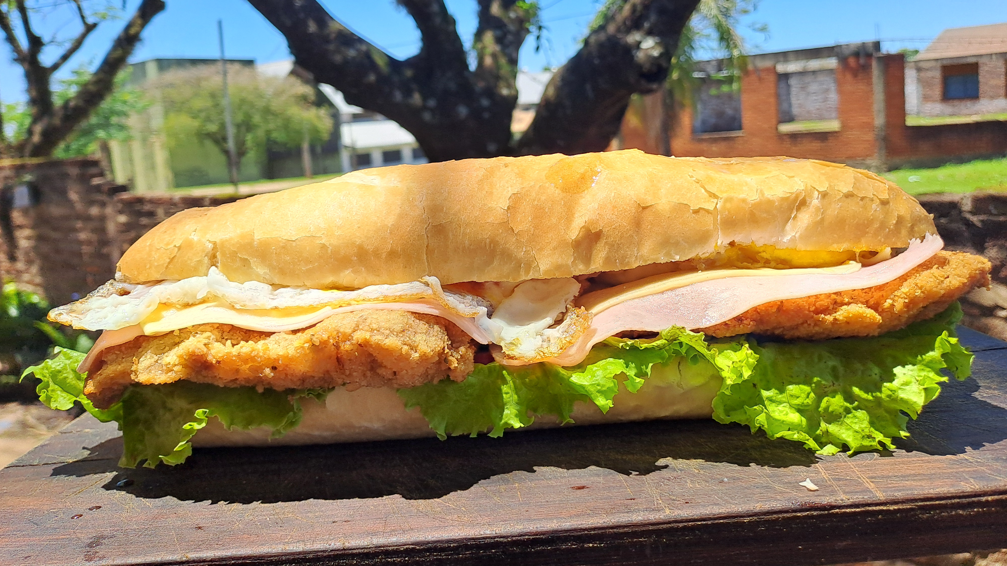 Sándwich de milanesa