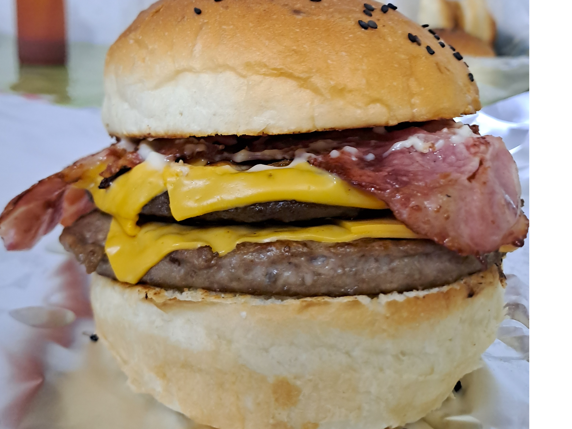 Hamburguesa americana doble XL