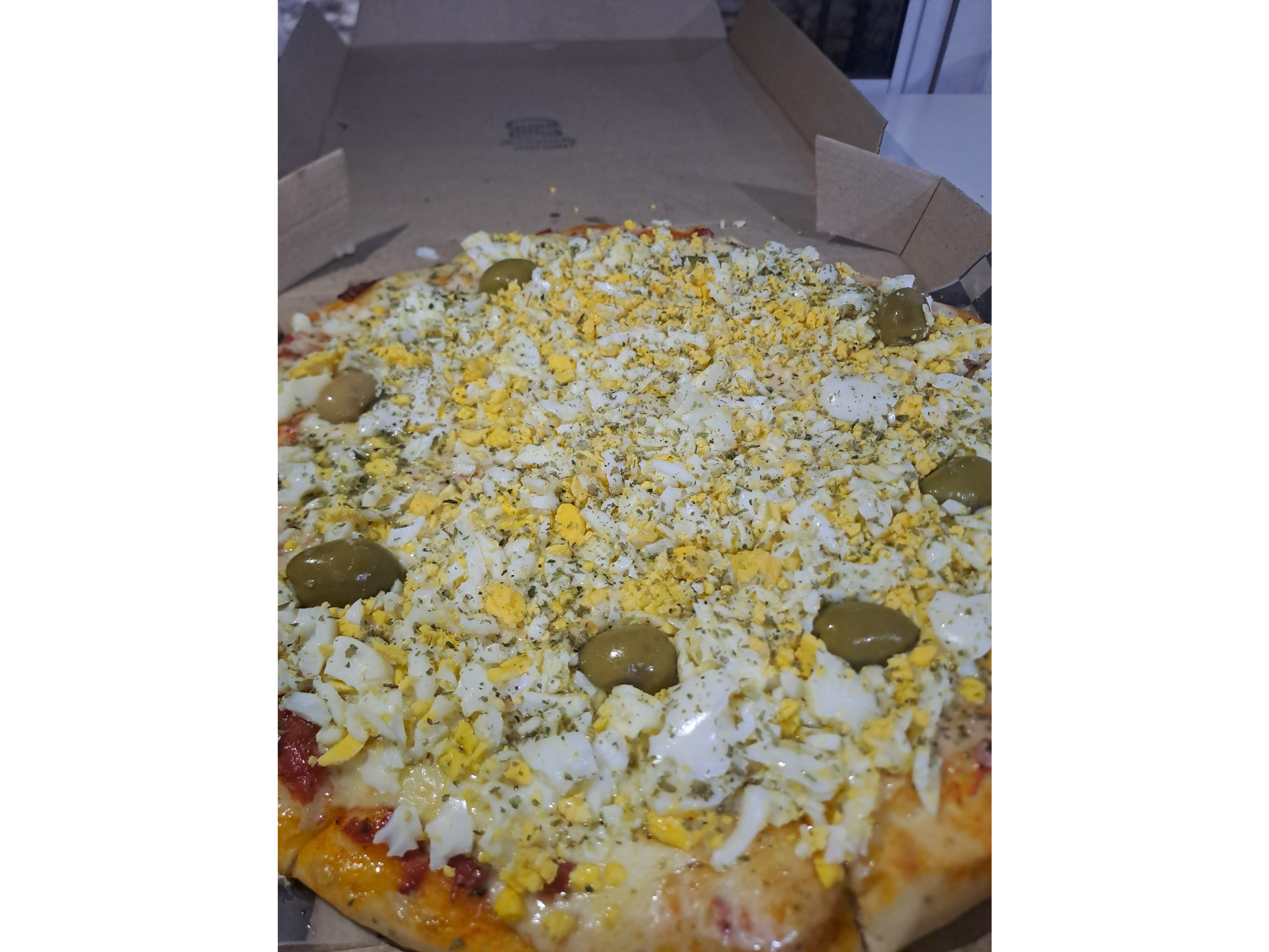 Muzzarella con huevo