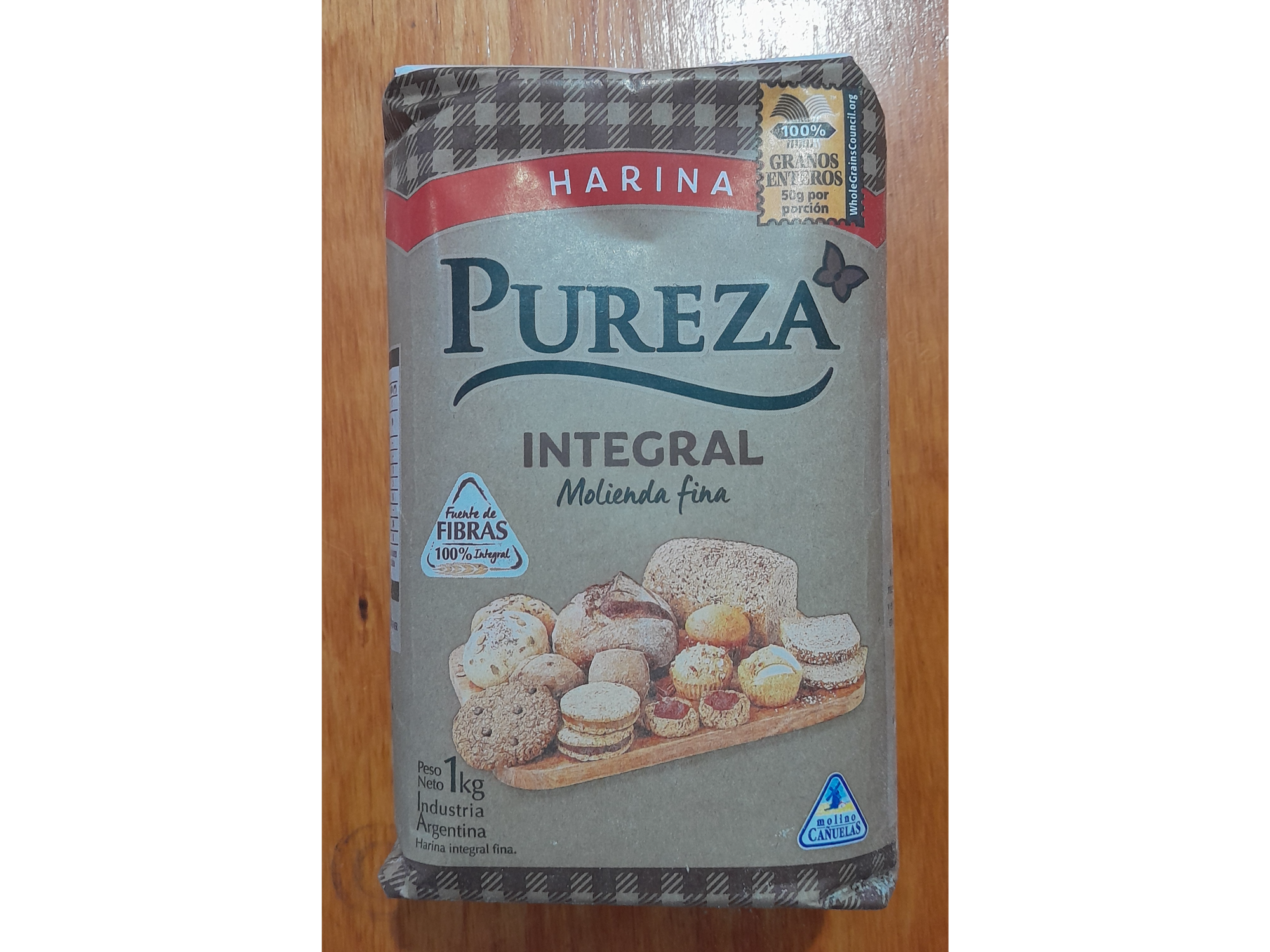 Harina Pureza Integral 1kg
