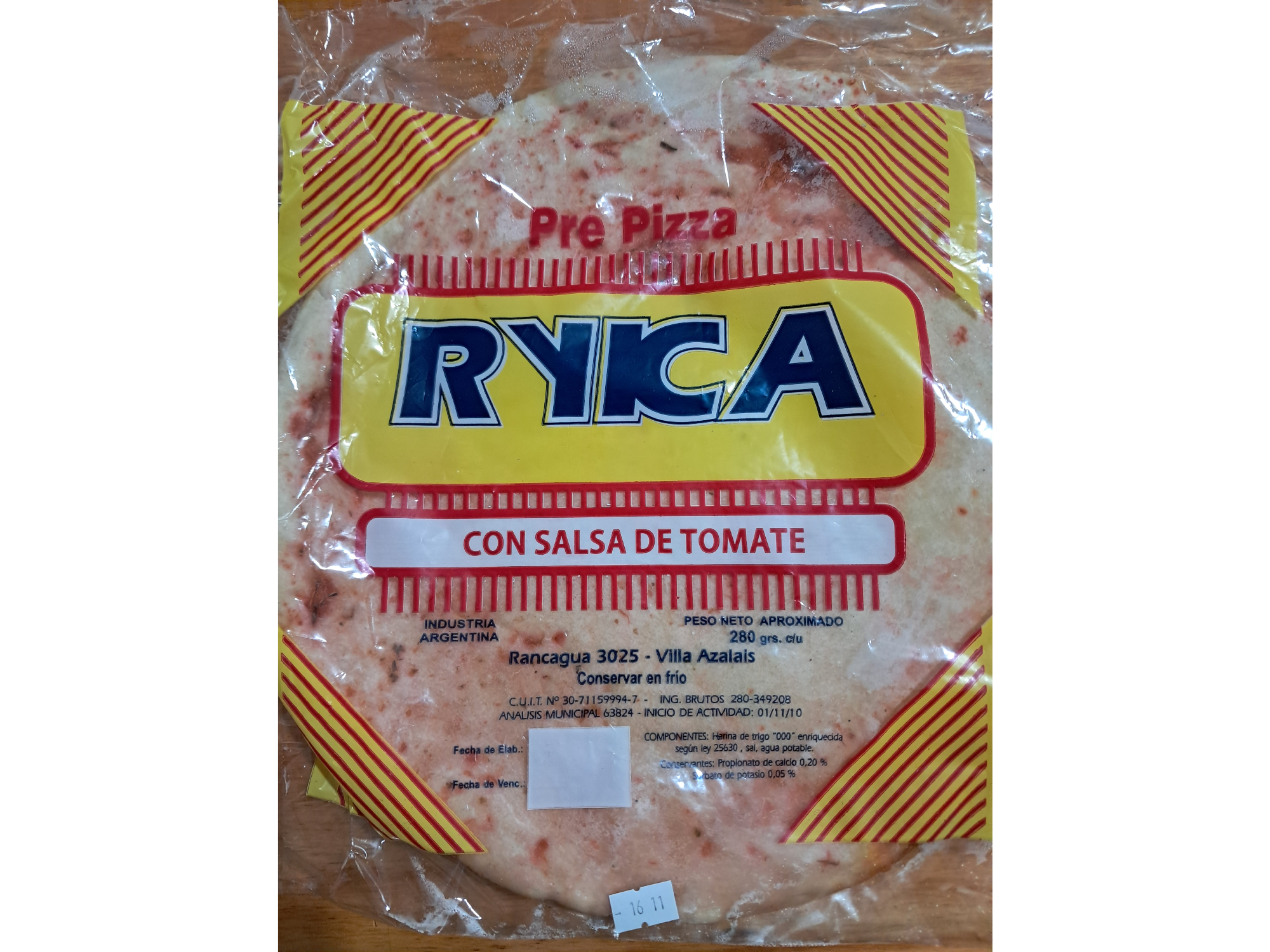 Prepizza Ryca