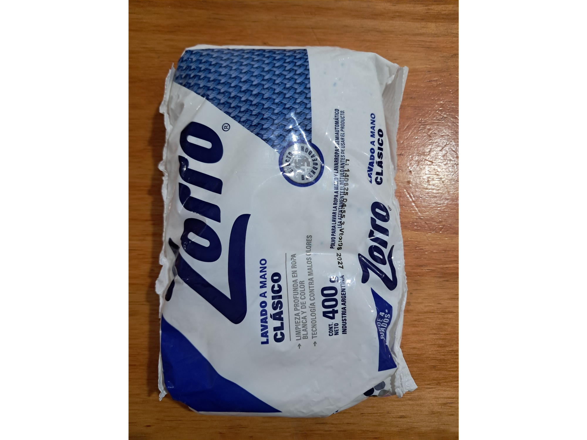 Javon en polvo Zorro 400gm