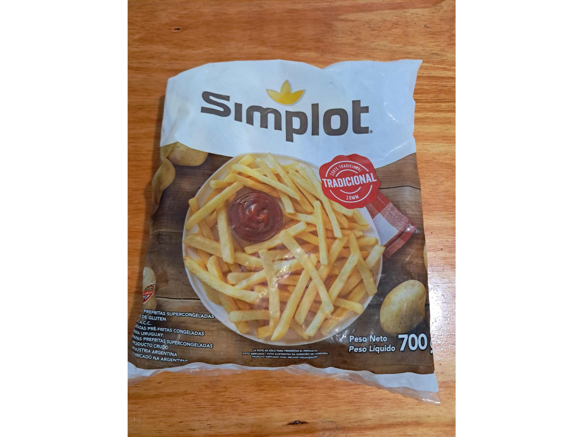 Papas Congeladas Simplot 700gn
