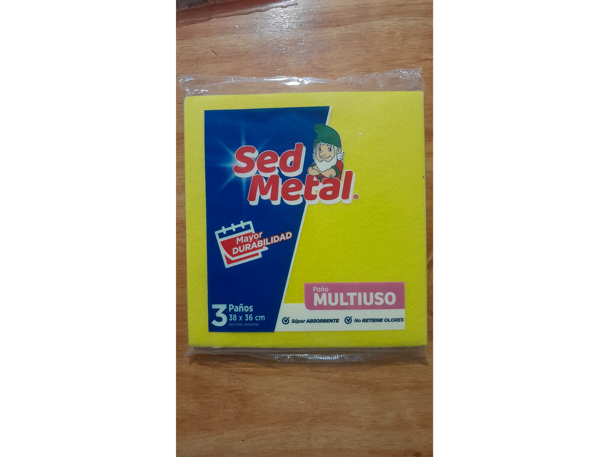 Paño Multiuso Sed Metal 3 und