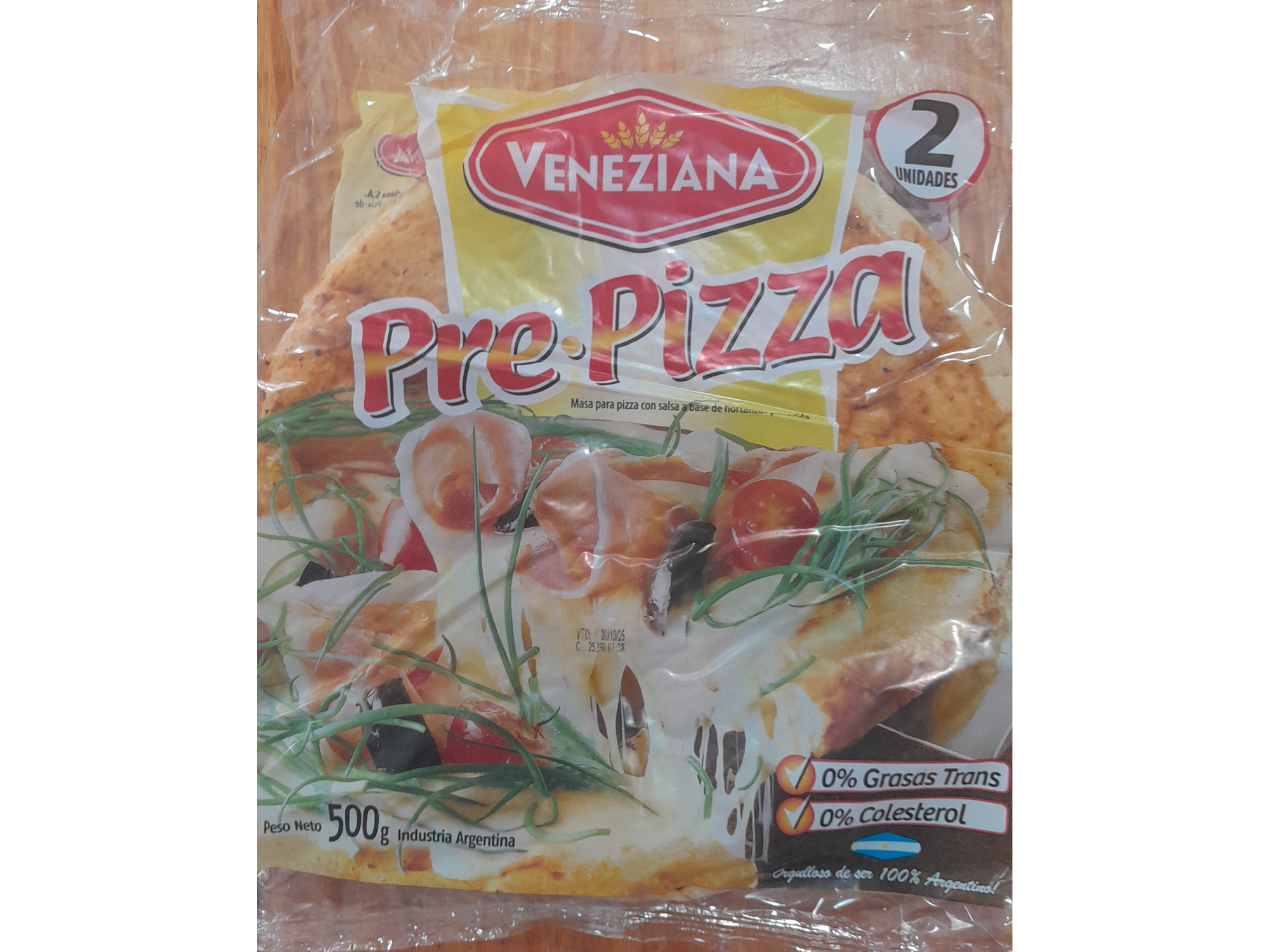 Prepizza Veneziana 2und 500g