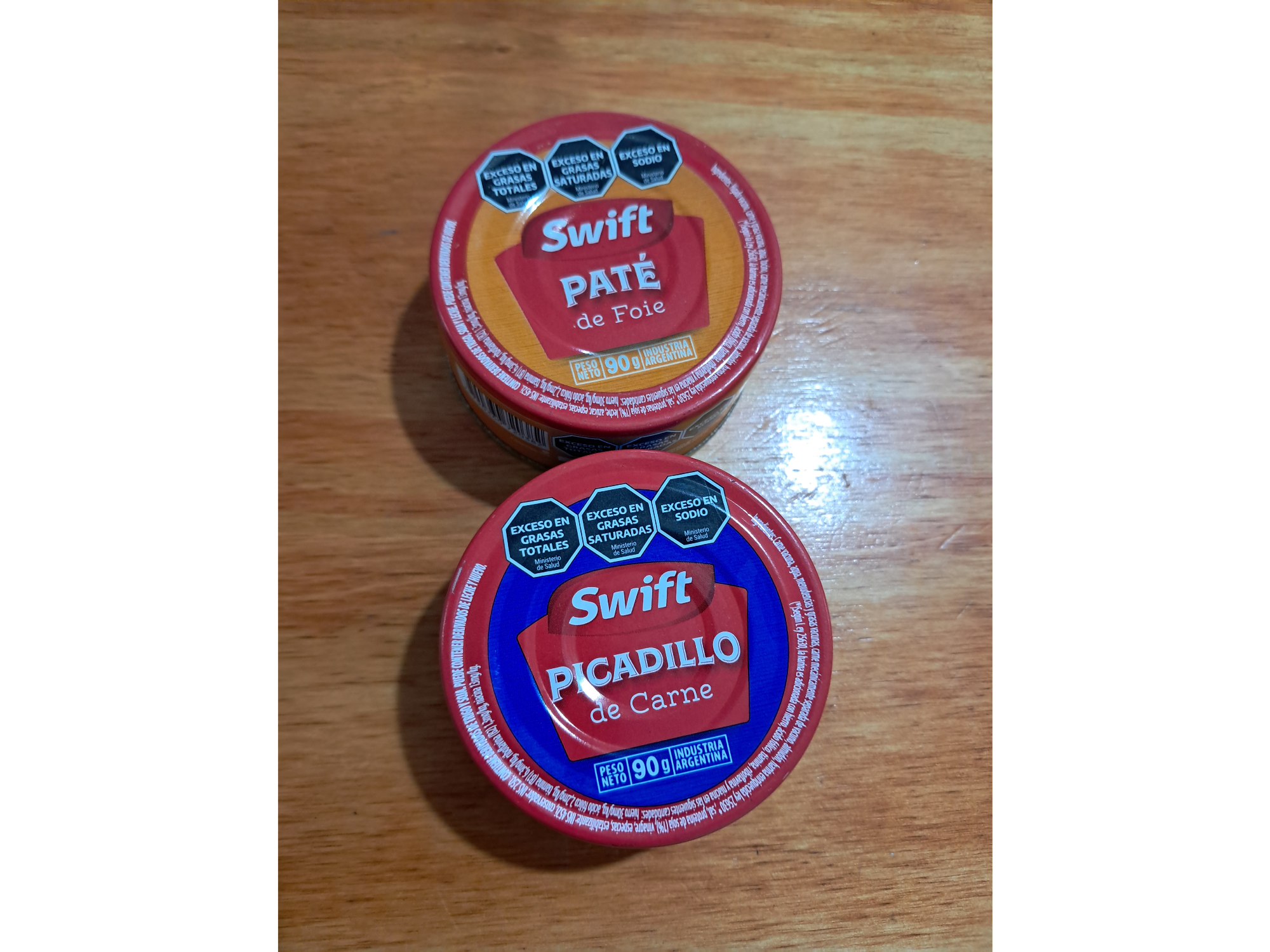 Pate y picadillo Swift