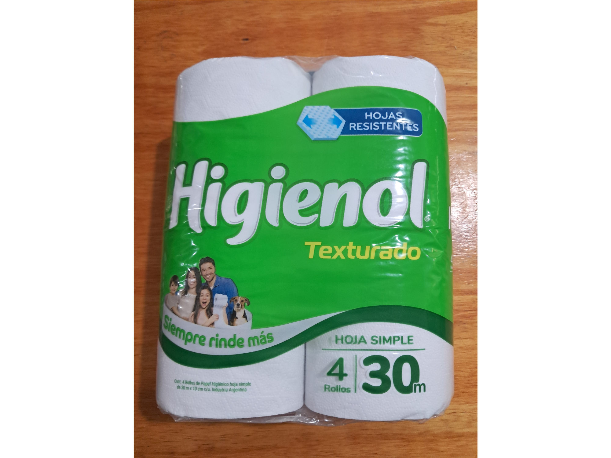 Papel Higienol Simple hoja 30M