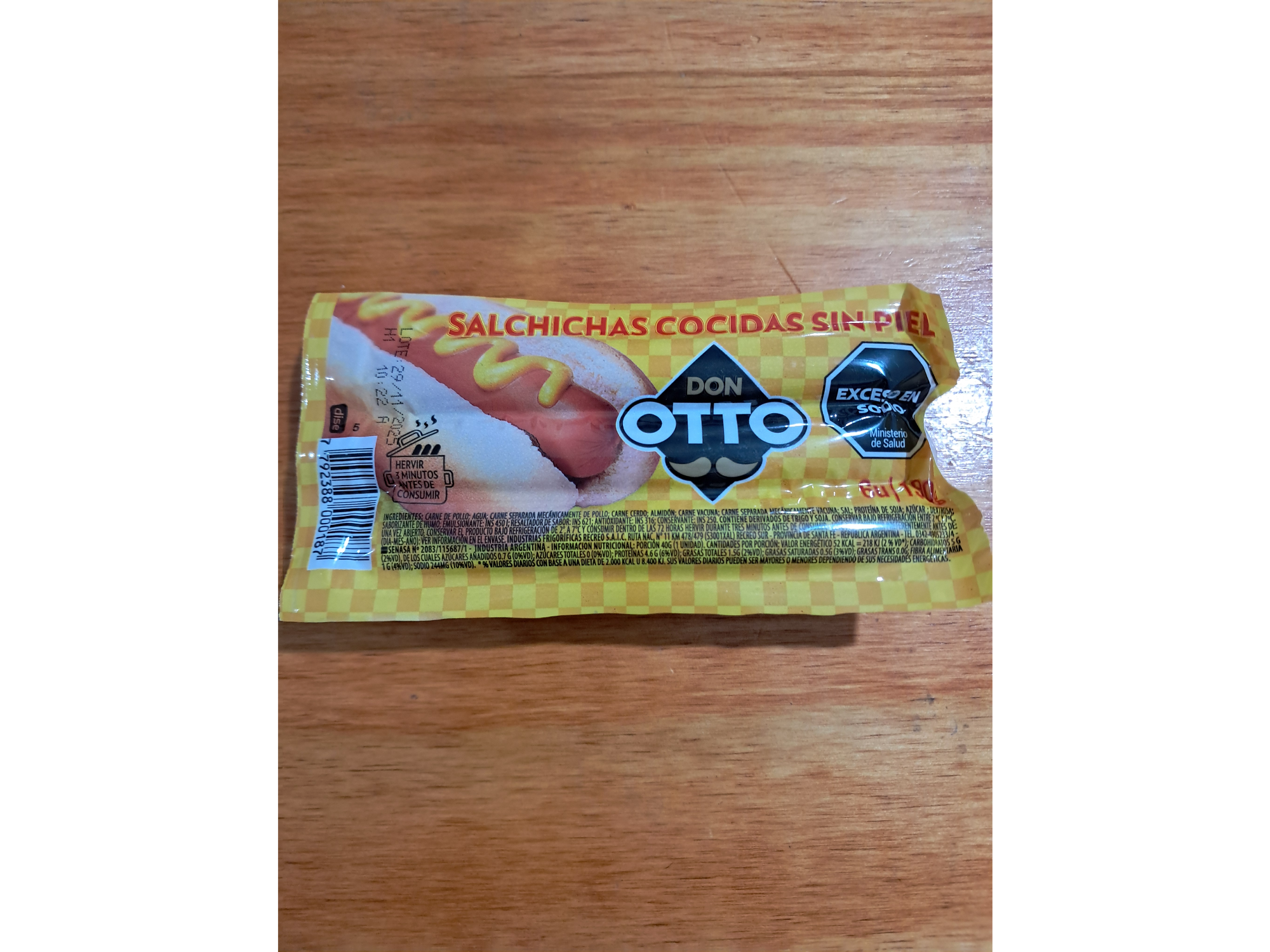 Salchicha Don Otto 6u