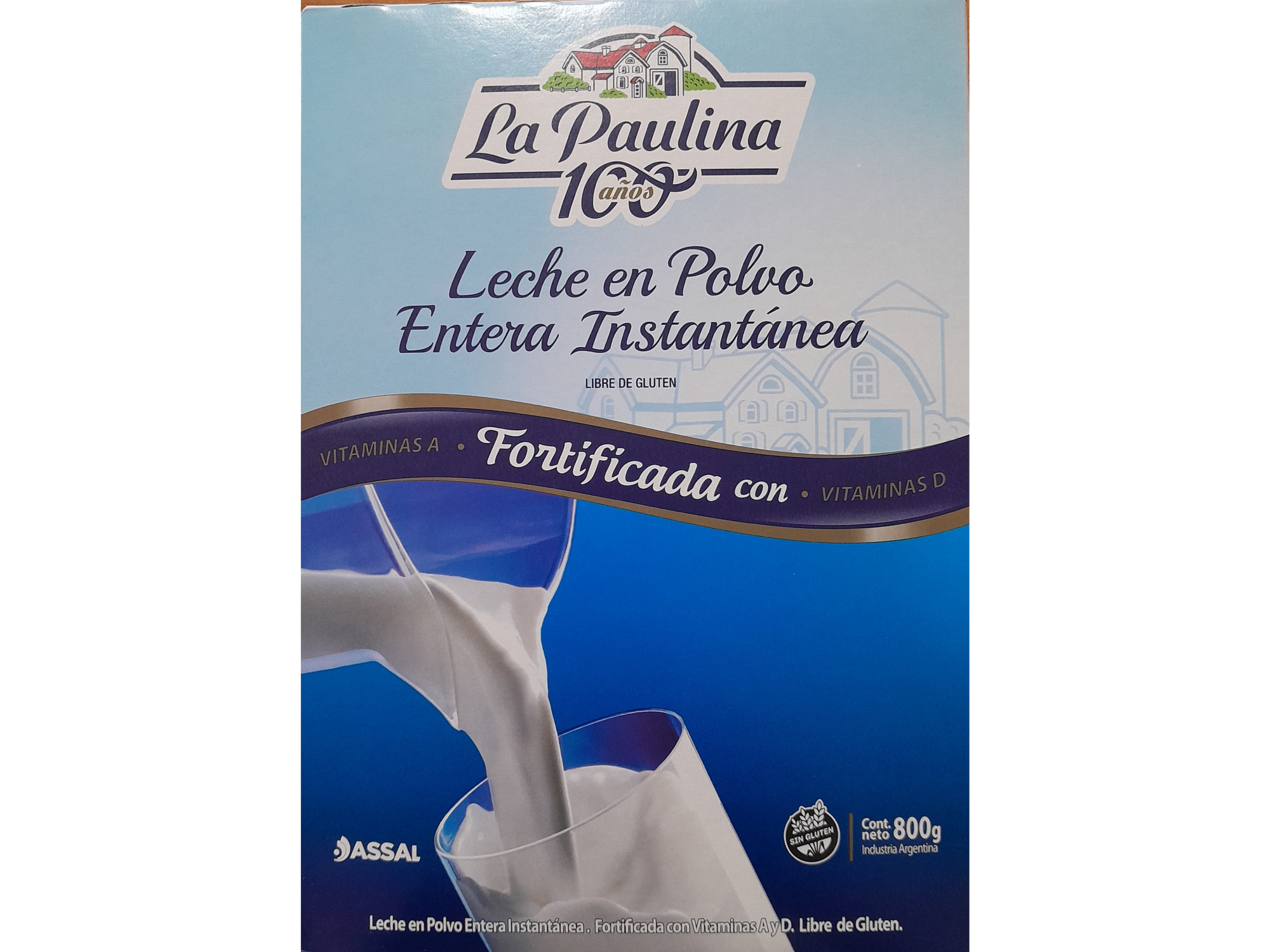 Leche Polvo La Paulina 800g
