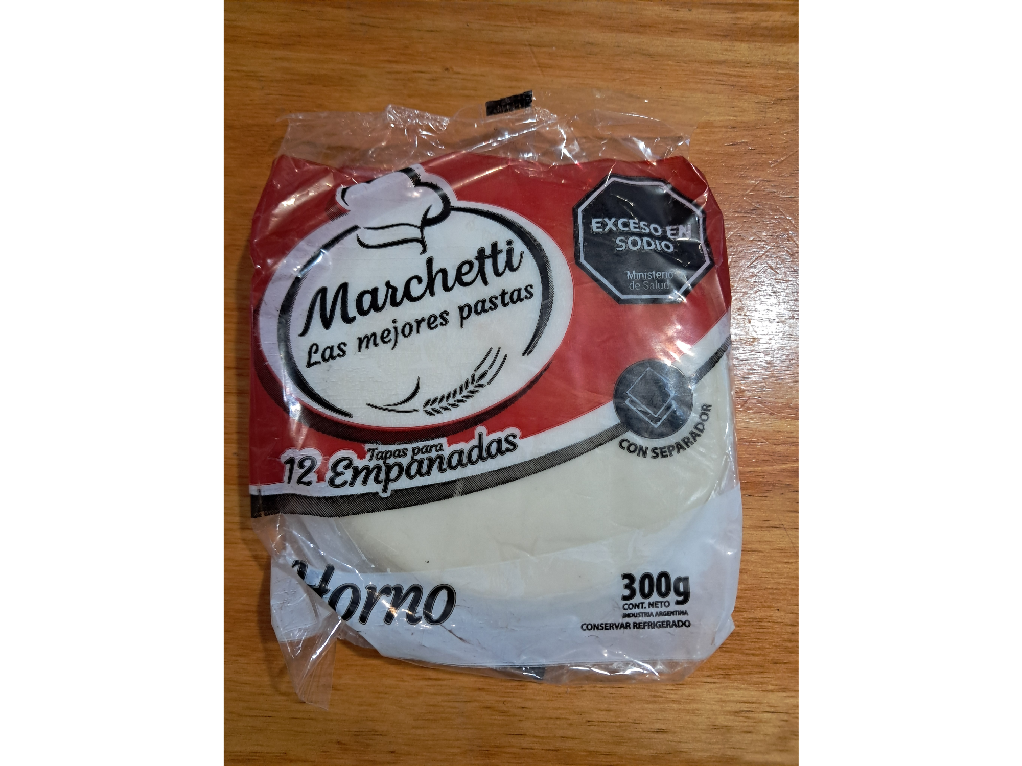 Tapas de empanada Marchetti 300gm