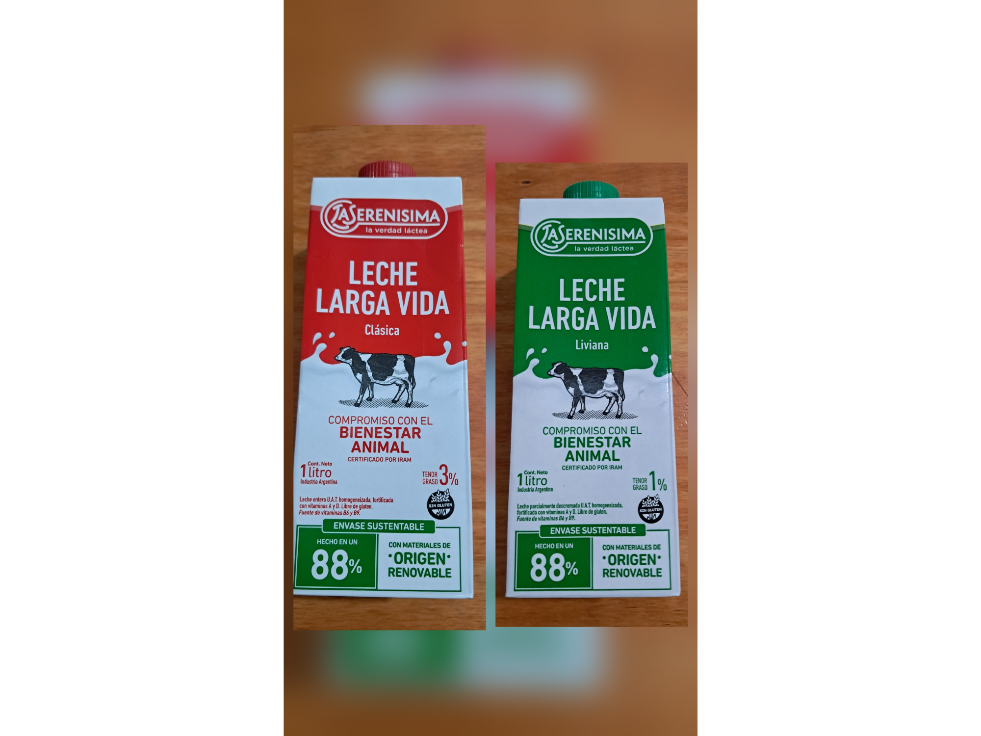 Leche Serenisima 1L Larga vida