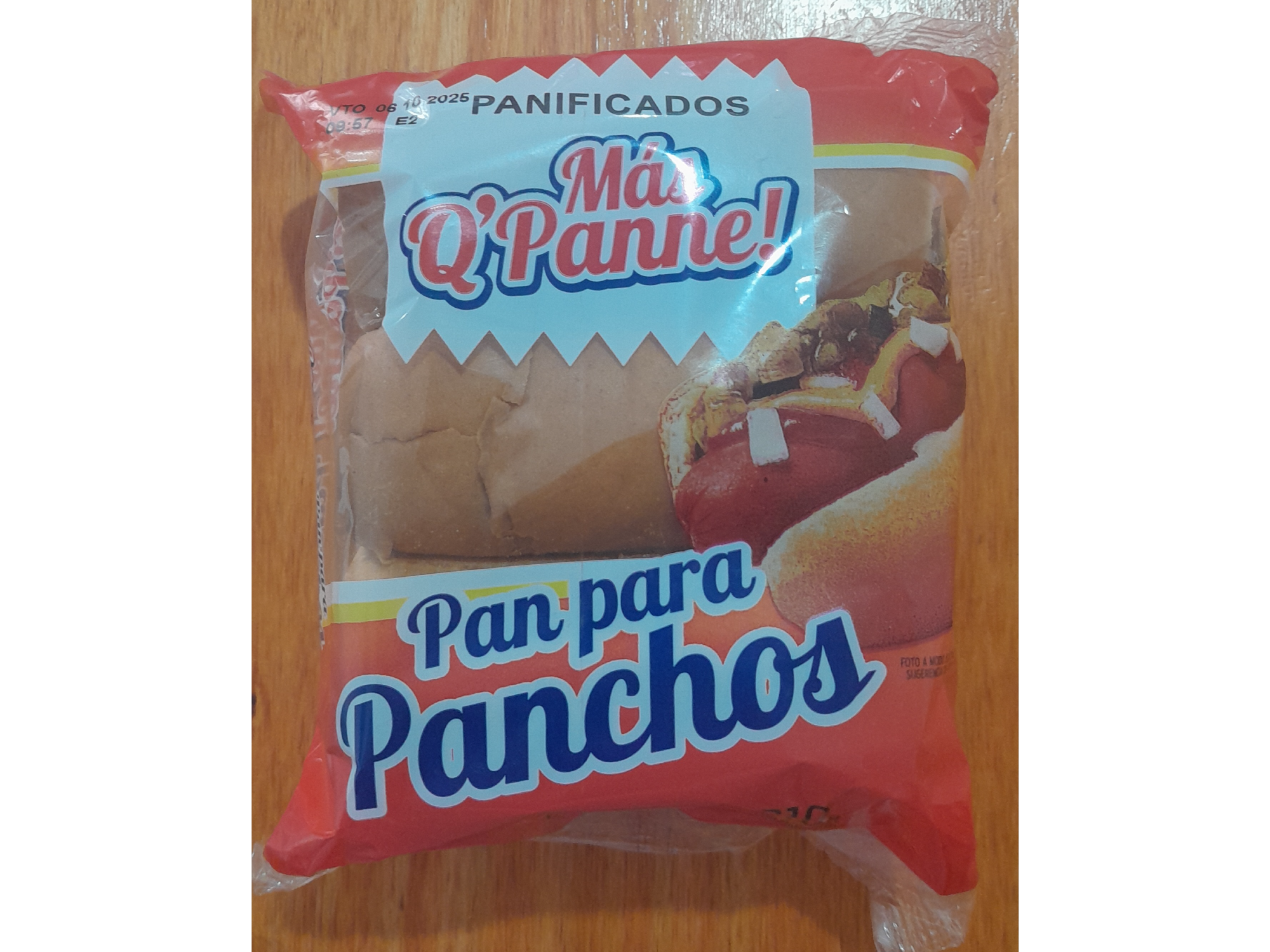 Pan  Pancho Mas Q'Pan 210 g