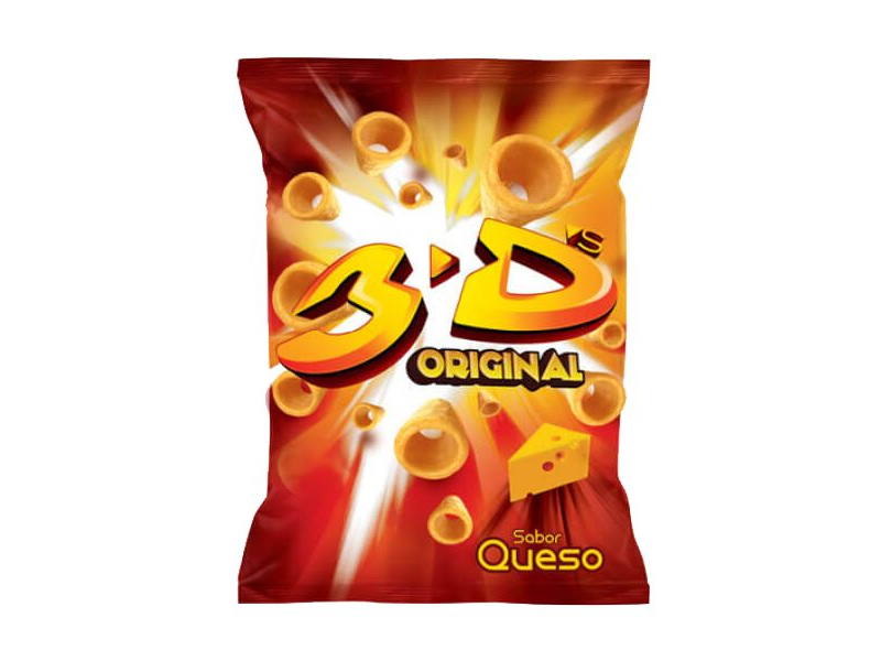 Conitos 3d queso