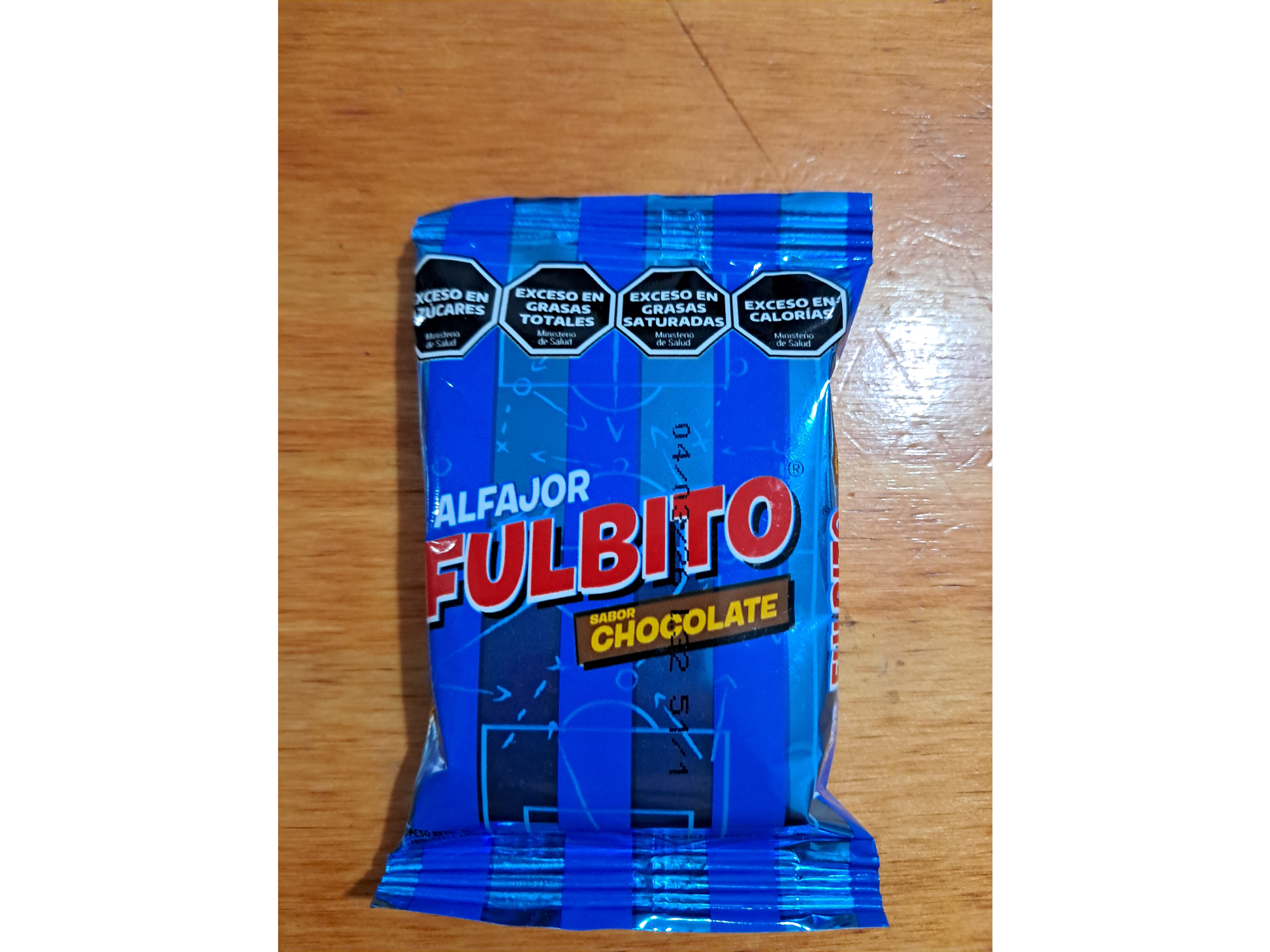 Alfajor Fulbito de chocolate 30gm