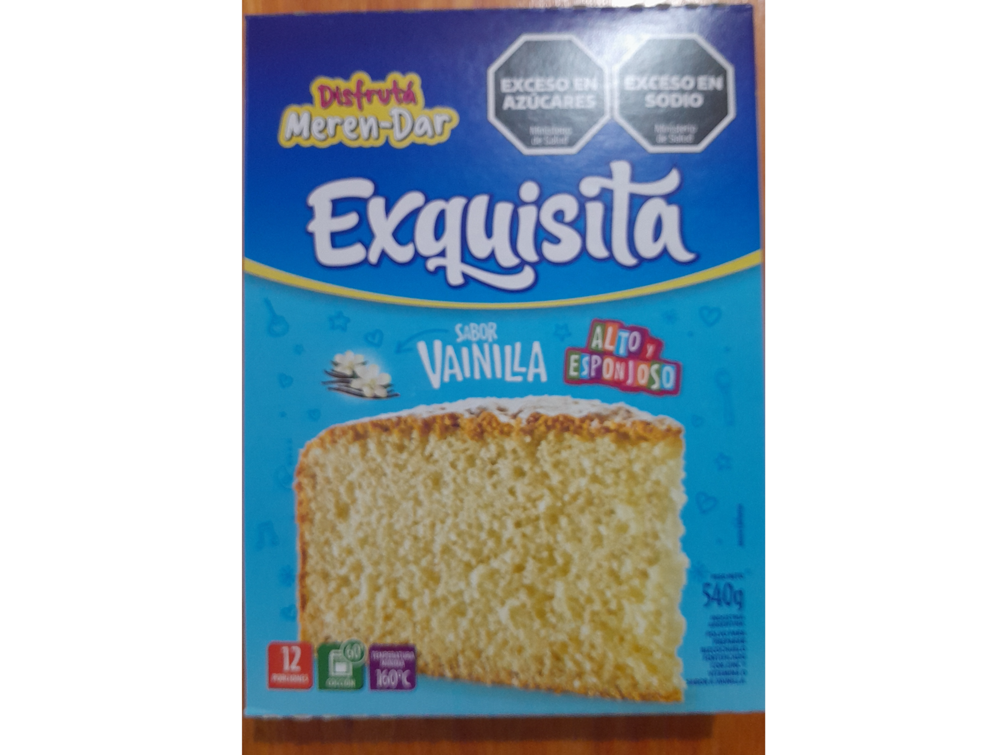 Polvo para Preparar Bizcochuelos Exquisitas