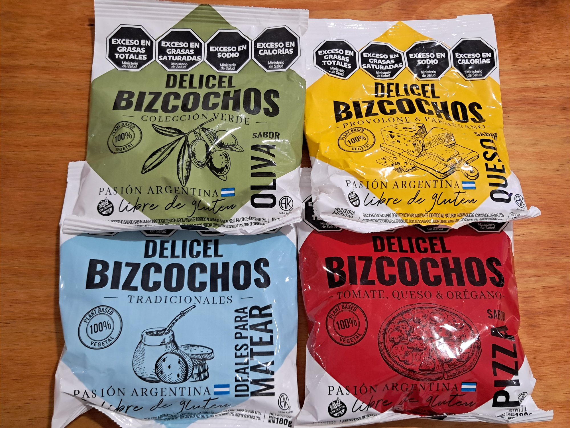 Bizcochos sin tacc Delicel