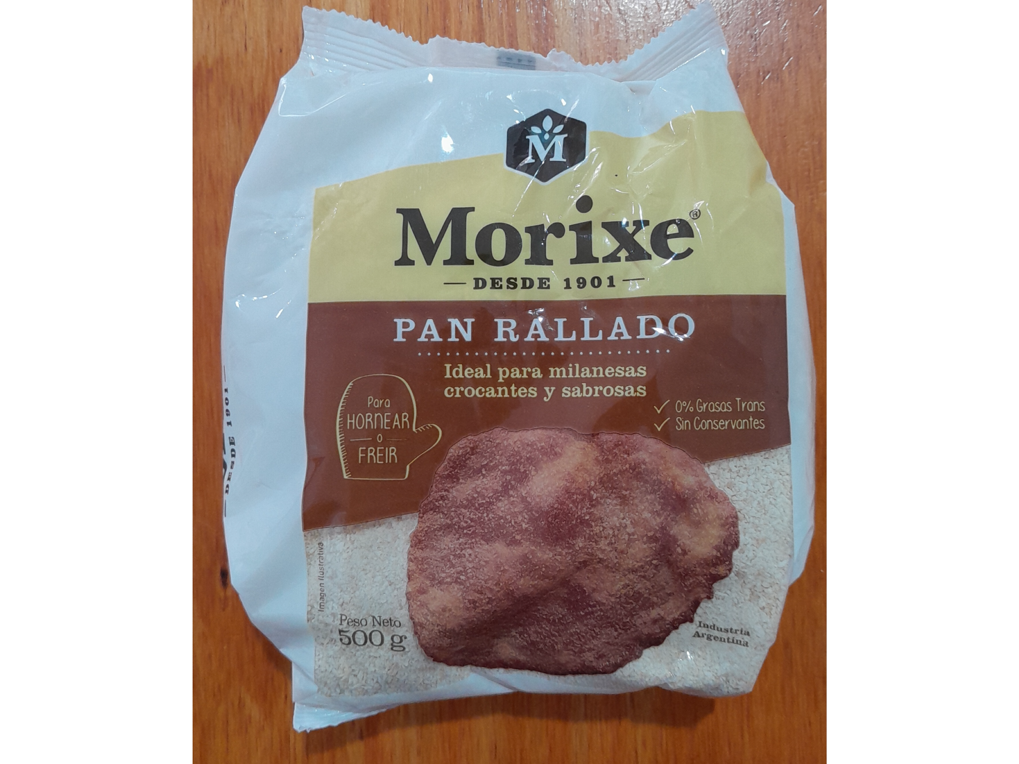 Pan Rallado Morixe 500g
