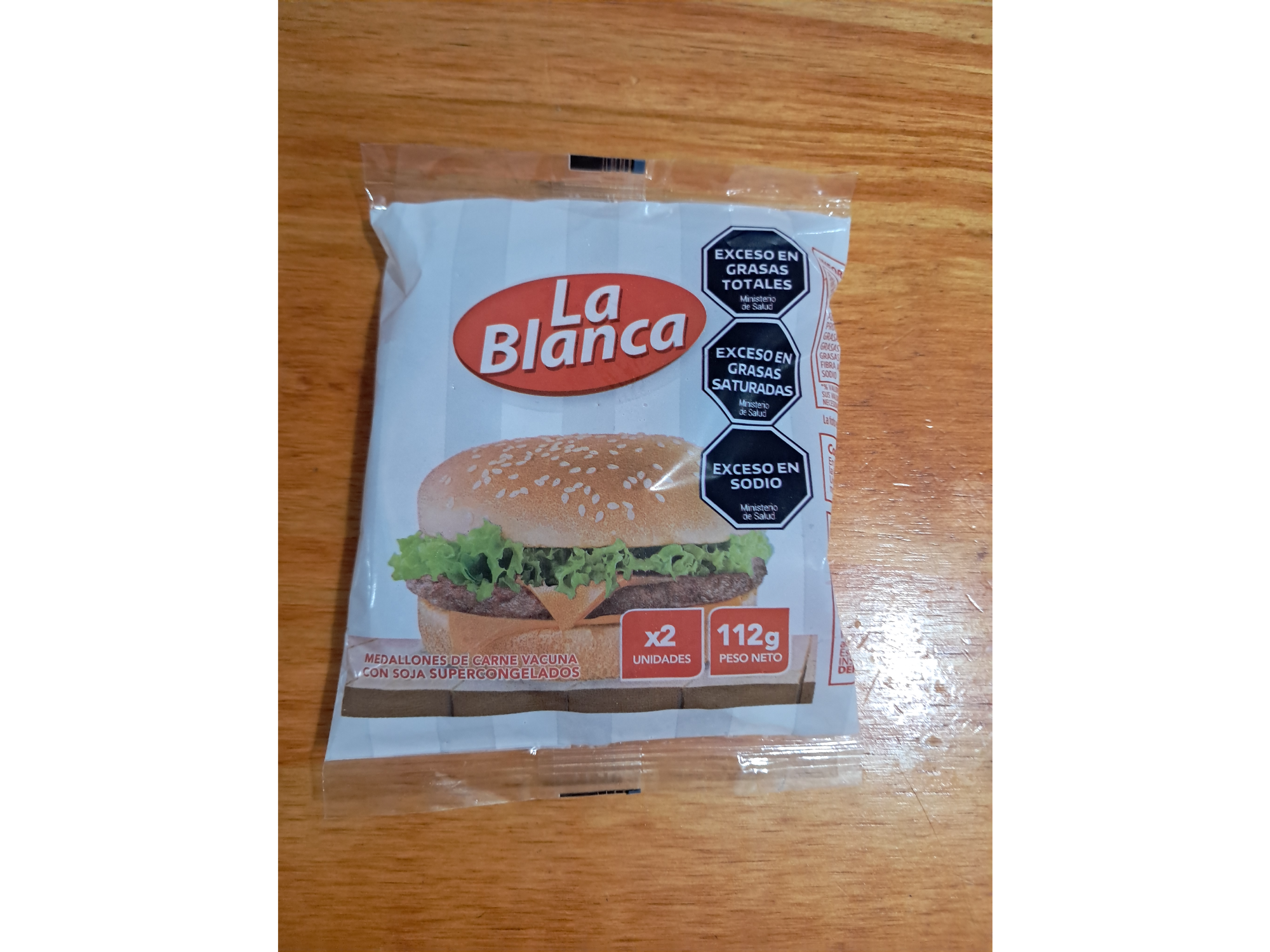 Hamburguesas congeladas