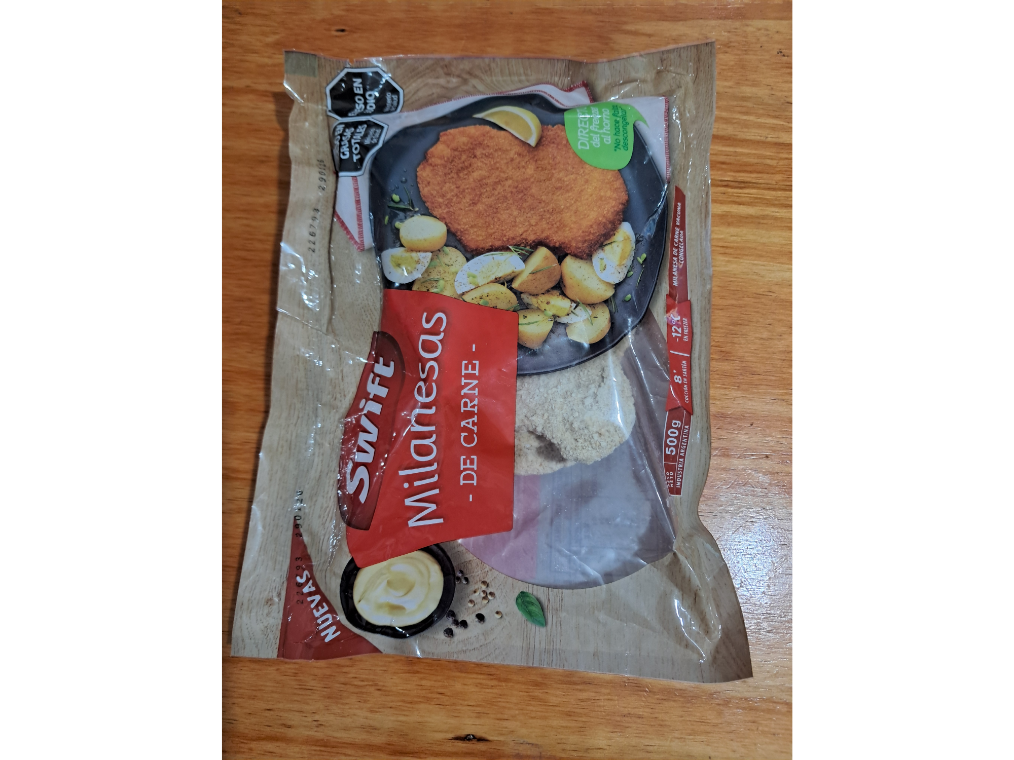 Milanesa Swift de Carne 500gm