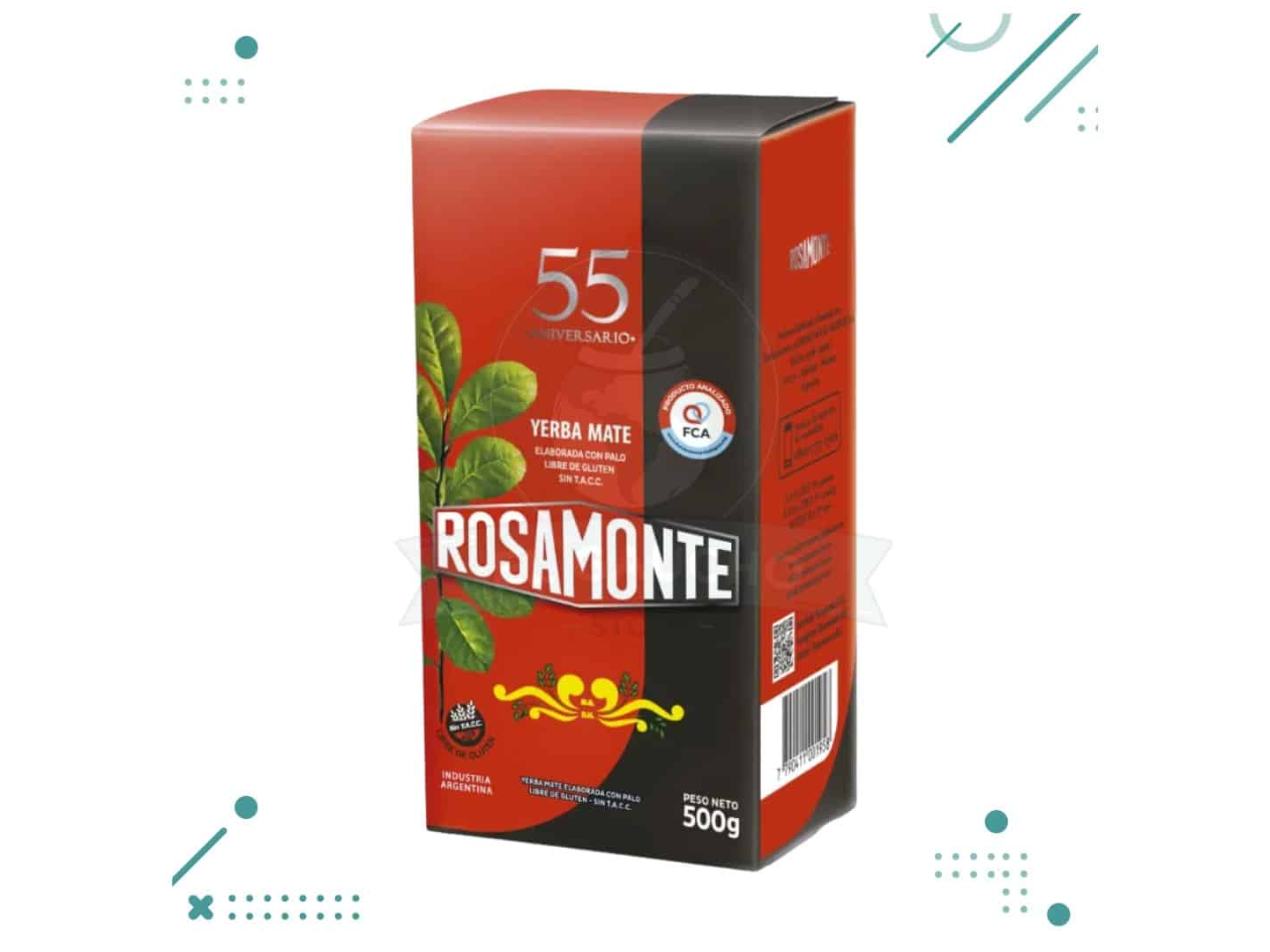 Yerba mate ROSAMONTE x 500 gr
