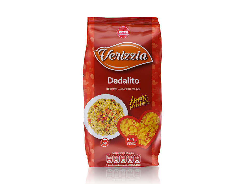 Fideos dedalito VERIZZIA x 500 gr