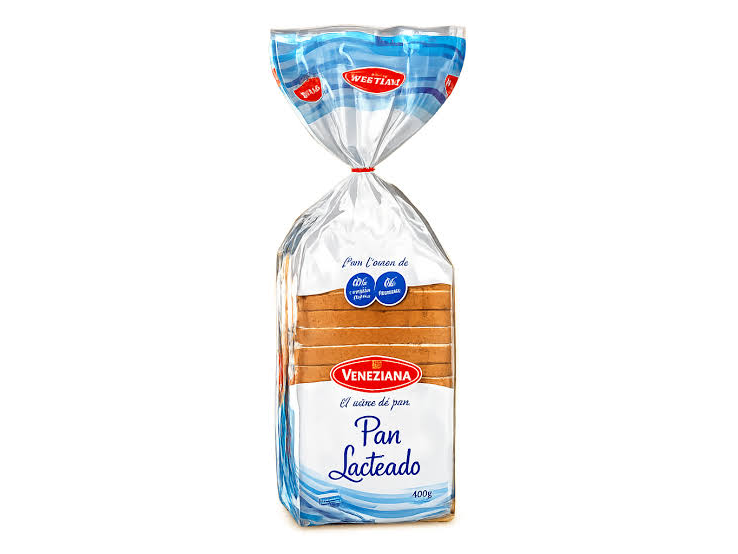 Pan lacteado VENEZIANA x600 gr de El Puesto fiambres y quesos