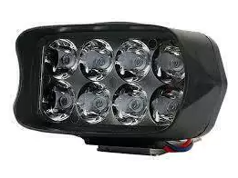 FARO RECTANGULAR 8 LED ECONOMICO MOTO