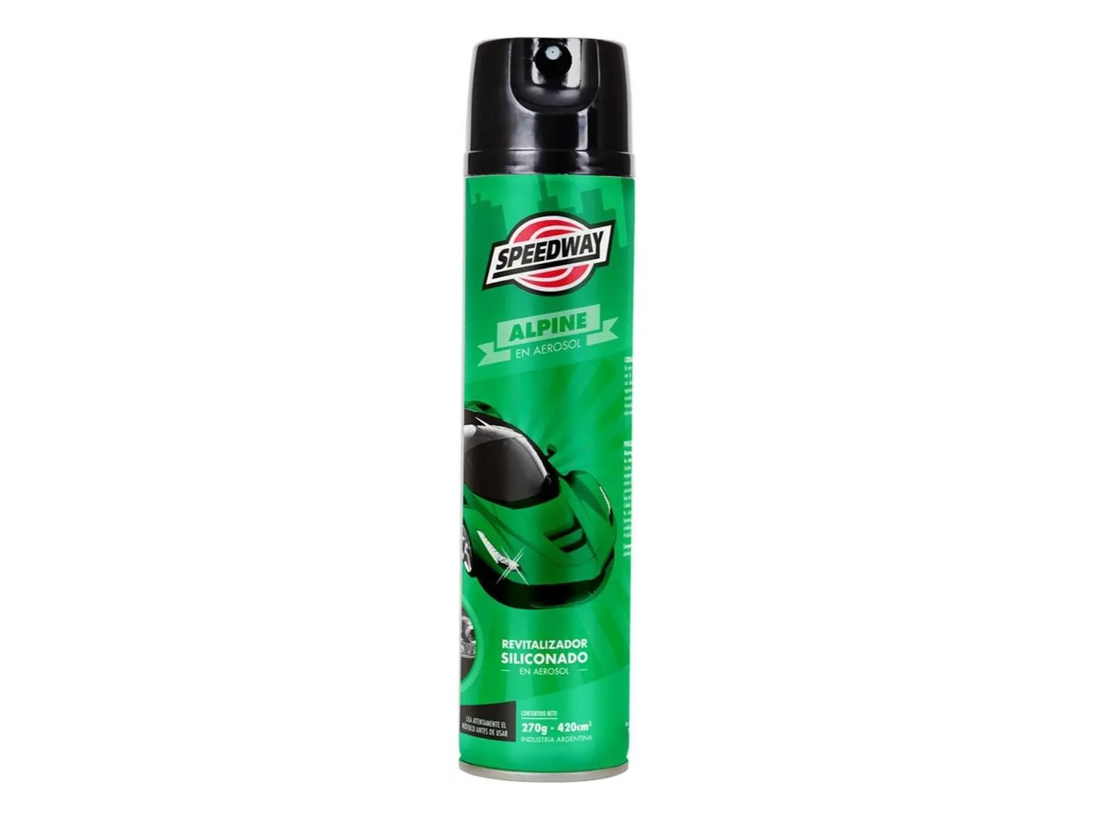 Silicona Para Auto Speedway Aerosol X 420 Cc Alpine Color Verde oscuro