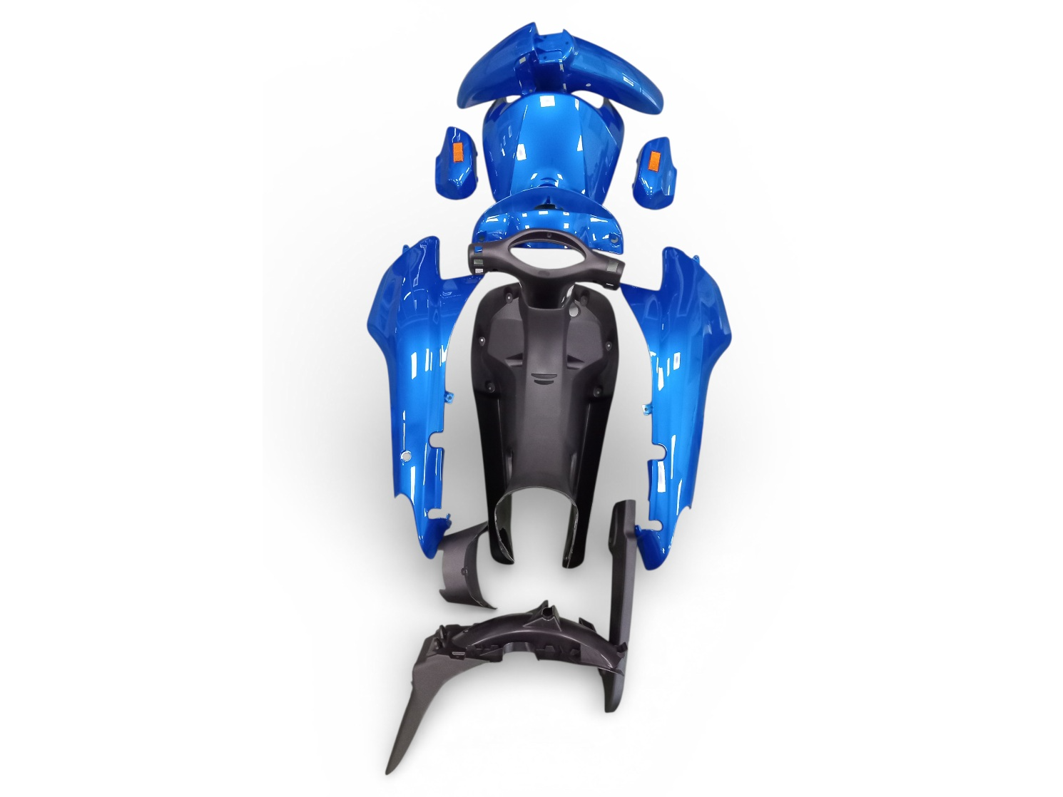 KIT PLASTICOS COMP AZUL 12PCS